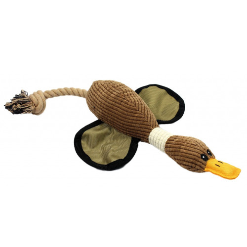 Pet Nova kaczka piszcząca 45 cm - Miękka i trwała, idealna do zabawy psa