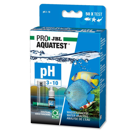 JBL Test pH 3.0-10.0 - Szybki i precyzyjny test dla akwarium słodkowodnego
