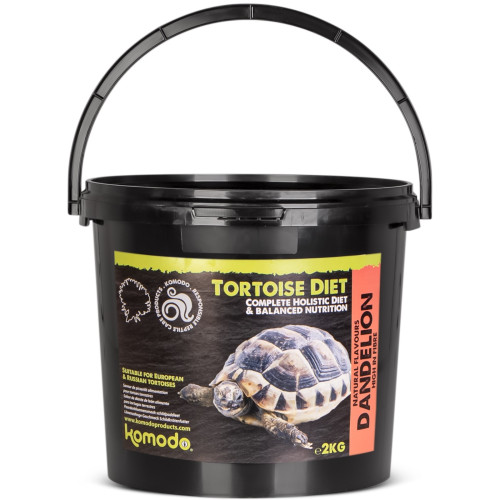 Pokarm dla żółwi Komodo Tortoise Diet Dandelion 2 kg (z mniszkiem)