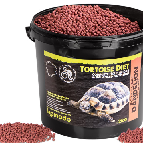 Pokarm dla żółwi Komodo Tortoise Diet Dandelion 2 kg (z mniszkiem)