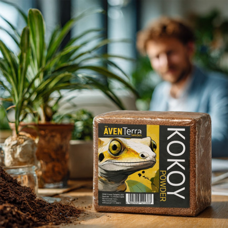 Podłoże kokosowe Aventerra Sweden KOKOY 2 L proszek do terrarium
