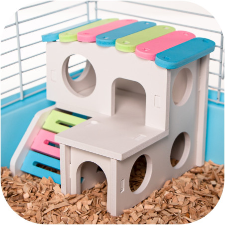 Domek dla gryzoni Furrever Friends Candy Mouse-House dla myszy i chomików