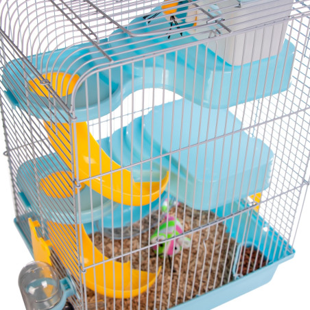 Furrever Friends Miku Skyscraper Blue - klatka dla małych gryzoni, gotowy komplet