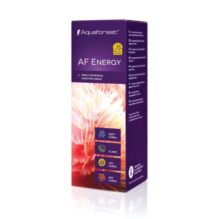 Aquaforest Energy 50ml - Intensywne barwy i szybszy wzrost koralowców