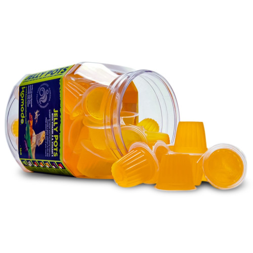 Żelki dla gadów Komodo Jelly Pot Orange, pokarm w żelu o smaku pomarańczy