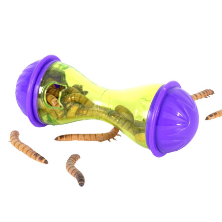Repti-Zoo Enrichment Treat Ball 2 szt - Pobudza instynkt łowiecki i aktywność