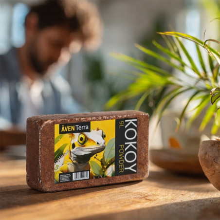 Podłoże kokosowe Aventerra KOKOY 9 l włókno kokosowe do terrariów
