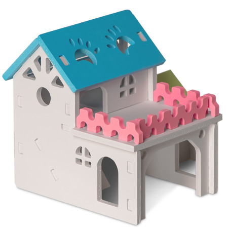 Domek dla gryzoni Furrever Friends American Mouse-House dla myszy i chomików