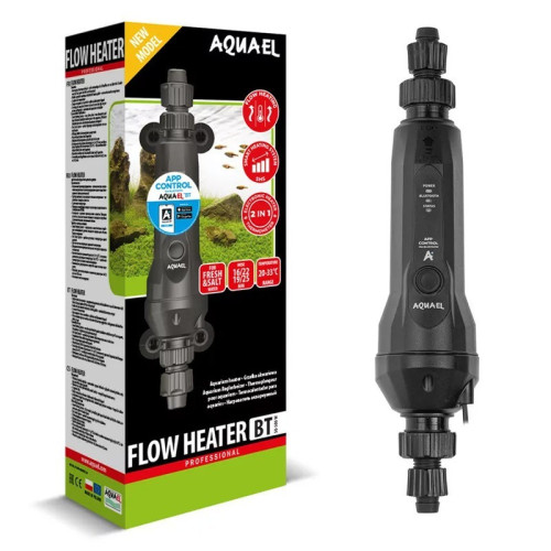 Aquael Grzałka Flow Heater BT – przepływowa grzałka akwariowa z Bluetooth - Idealna do akwarium