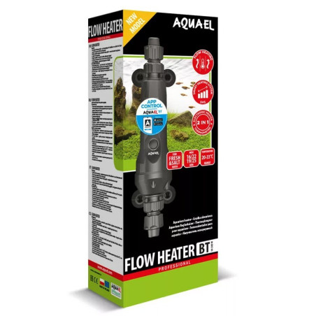 Aquael Grzałka Flow Heater BT – przepływowa grzałka akwariowa z Bluetooth - Idealna do akwarium