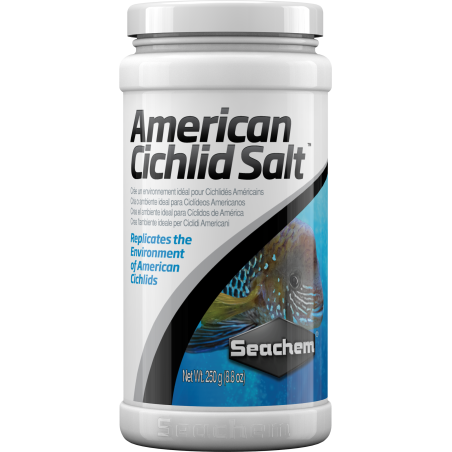 Seachem American Cichlid Lake Salt - Idealna do pielęgnic amerykańskich