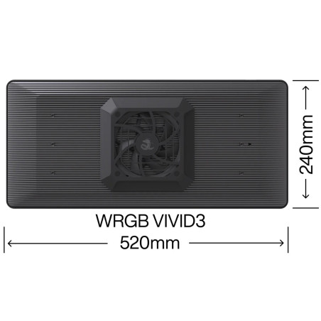 Lampa LED Chihiros WRGB VIVID 3, sterowana aplikacją, pełne WRGB, regulowana intensywność, do akwarium