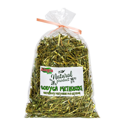 Alegia łodyga pietruszki 100g - Naturalna, chrupiąca przekąska dla gryzoni