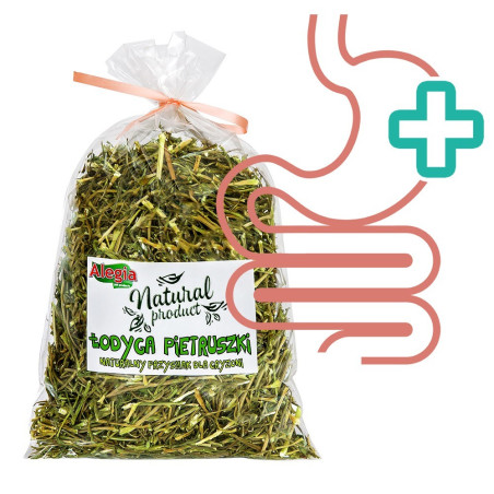 Alegia łodyga pietruszki 100g - Naturalna, chrupiąca przekąska dla gryzoni