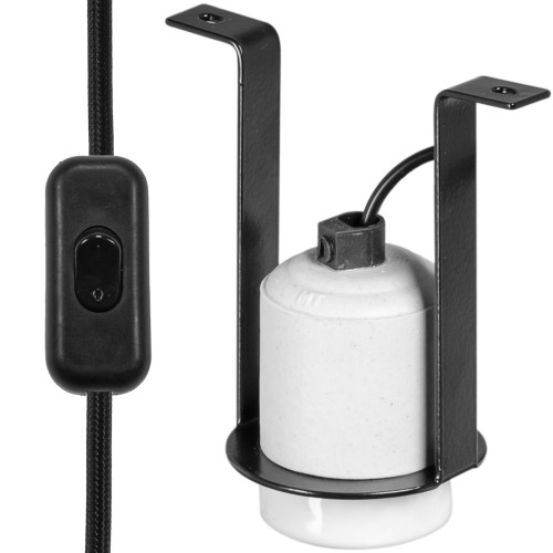 Terrario Muaritan Ceramic Socket - oprawka na żarówkę grzewczą z uchwytem | Idealna do terrarium