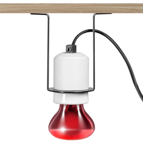 Terrario Muaritan Ceramic Socket - oprawka na żarówkę grzewczą z uchwytem | Idealna do terrarium