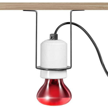 Terrario Muaritan Ceramic Socket - oprawka na żarówkę grzewczą z uchwytem | Idealna do terrarium