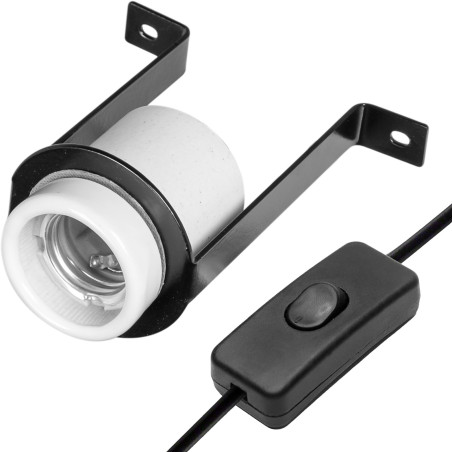Terrario Muaritan Ceramic Socket - oprawka na żarówkę grzewczą z uchwytem | Idealna do terrarium