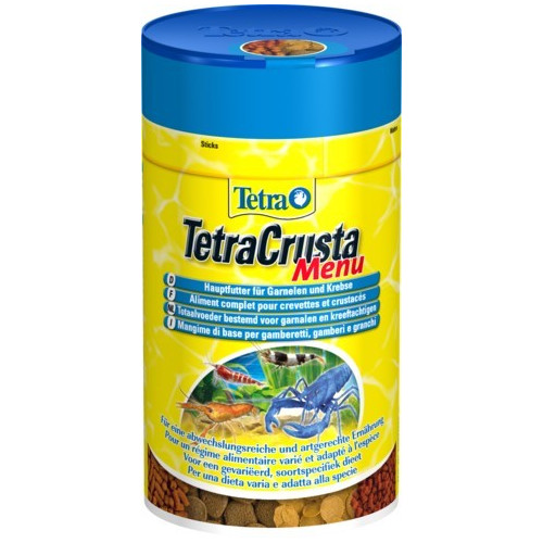 Tetra Crusta Menu 100ml - Pełnowartościowy pokarm dla krewetek i drobnych ryb