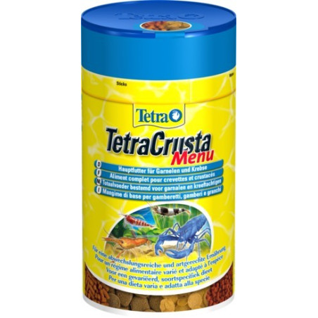 Tetra Crusta Menu 100ml - Pełnowartościowy pokarm dla krewetek i drobnych ryb