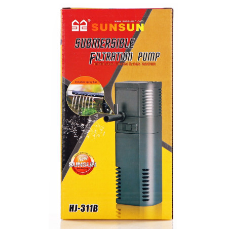 SunSun AquaFilter Hi-Jet 3 - filtr wewnętrzny 300l/h | Krystaliczna woda