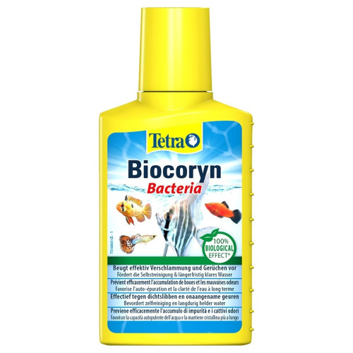 Tetra Biocoryn 100ml - Szybkie usuwanie szkodliwych substancji, bezpieczny dla ryb