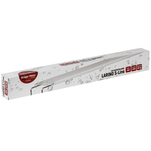 Kruger Meier Larino S-Line 18W - lampa LED 60-70 cm | Idealna do akwarium, optymalne światło dla roślin