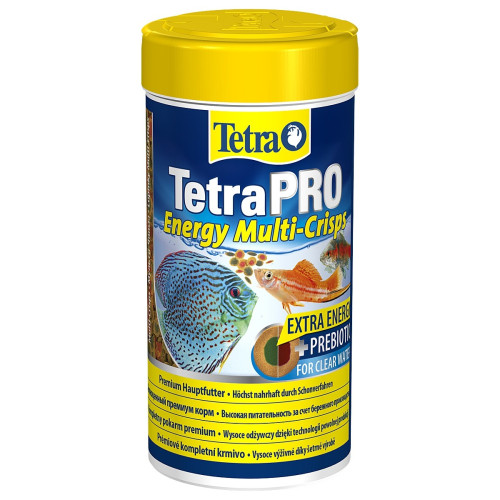 Pokarm dla ryb Tetra Pro Energy Multi-Crisps 300 ml, wysokoenergetyczny dla akwariów słodkowodnych