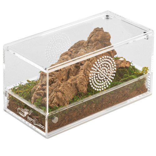 Repti-Zoo Easy Clean Acrylic Terrarium 20x10x10cm - Łatwe czyszczenie dla małych gadów
