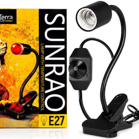 Lampa grzewcza do terrarium Aventerra SUNRAO z regulacją mocy