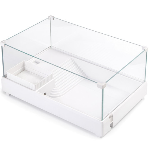 Terrarium dla żółwia Kruger Meier Turtle Shell Garden 49×31×18,5 cm z wyspą