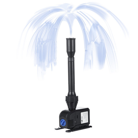 SunSun HJ-603 - Pompa z filtrem i fontanną | Idealna do oczka wodnego