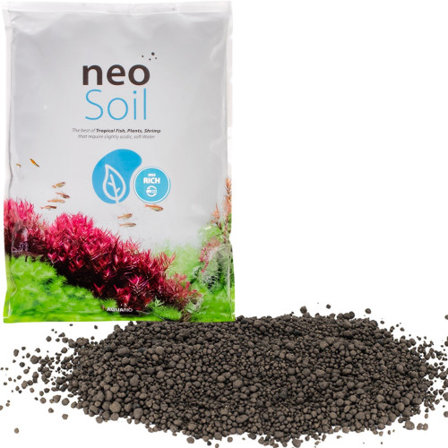 Podłoże aktywne NEO MEDIA Neo Soil Plant No CO2 RICH 8 l, żyzne, do akwarium roślinnego