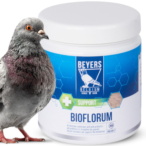 Beyers Bioflorum 450g - odżywka jelitowa | Lepsze trawienie i kondycja gołębi