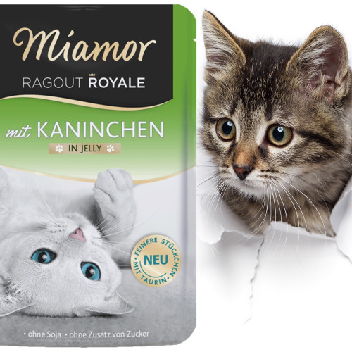 Miamor Royale mit Kaninchen 100g - Idealna dla wybrednych kotów