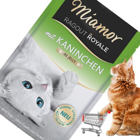 Miamor Royale mit Kaninchen 100g - Idealna dla wybrednych kotów