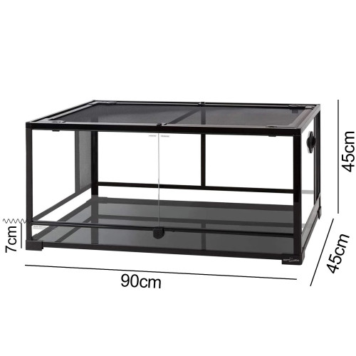 Repti-Zoo Terrarium RK 90x45x45cm - Idealne dla gadów