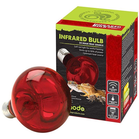 Komodo Infrared 100W żarówka grzewcza podczerwona - Idealna do terrarium