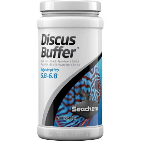 Seachem Discus Buffer 250g - Stabilne pH i miękka woda dla dyskowców