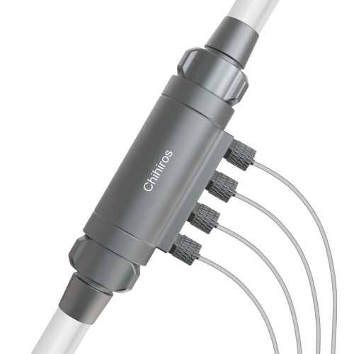 Reaktor zewnętrzny Chihiros Dosing Flow Adapter 16 mm do dawkowania nawozów