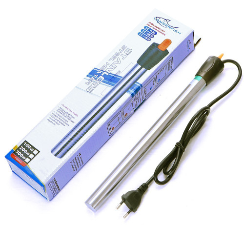 LansenFish Steel Heater 500W z termostatem do akwarium 300–400 l - Idealna do akwarium