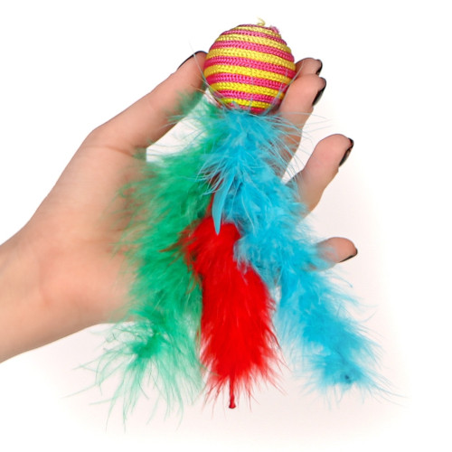HappyPet Carnival Ball Toy 2 szt - Aktywna zabawa i stymulacja kota