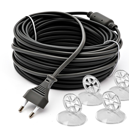 Resun Heat Cable 25W - kabel grzewczy 4,5m + 1,5m | Równomierne, bezpieczne ciepło do terrarium
