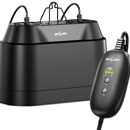 Lampa grzewcza do terrarium Repti-Zoo Smart WiFi Dual, podwójna, sterowana aplikacją