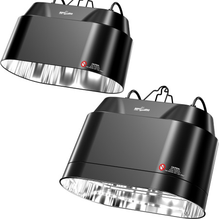 Lampa grzewcza do terrarium Repti-Zoo Smart WiFi Dual, podwójna, sterowana aplikacją