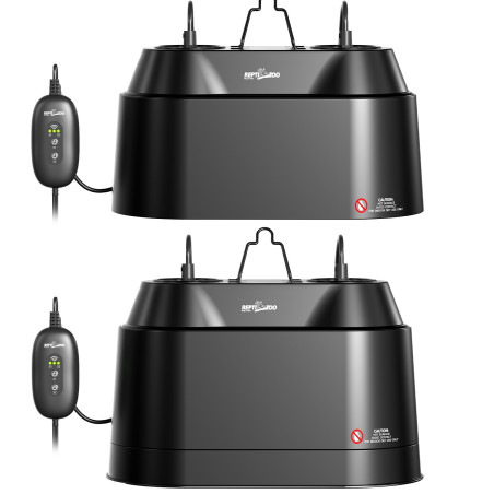 Lampa grzewcza do terrarium Repti-Zoo Smart WiFi Dual, podwójna, sterowana aplikacją