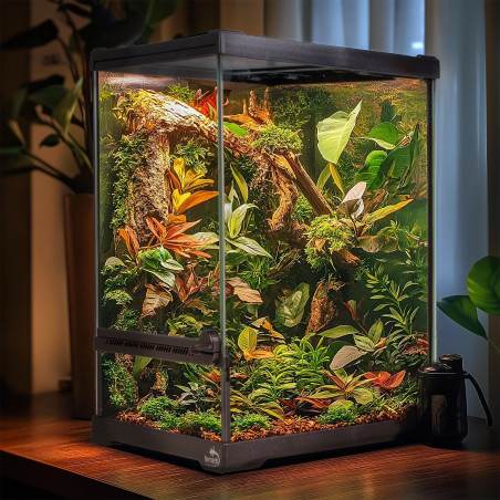 Terrarium szklane Terrario Oasis Verde 5 20x20x30 cm