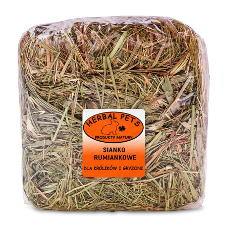 Herbal Pets - Sianko Rumiankowe 300g | Naturalne, aromatyczne sianko dla gryzoni