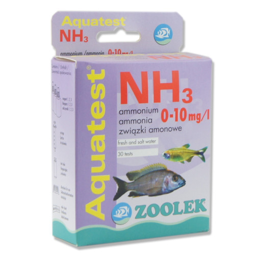 Zoolek Test NH3 - Szybki pomiar amoniaku, bezpieczne akwarium