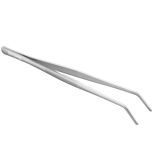Terrario ViperTweez Bent L - pęseta zagięta 30cm | Precyzyjne karmienie bez stresu
